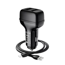 شارژر فندکی هوکو Hoco Z36 Lighting Car Charger