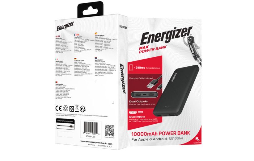 Powerbank Energizer UE10064 10000 mAh