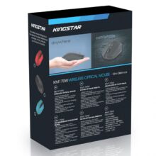 ماوس بی سیم کینگ استار | MOUSE KM170W | 1600 dbi