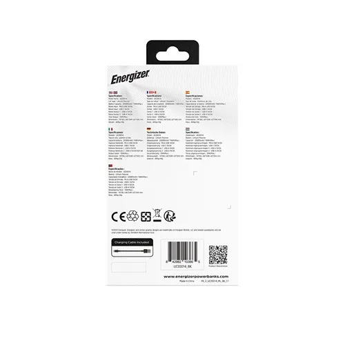 پاور بانک انرجایزر | PowerBank Energizer UE20014