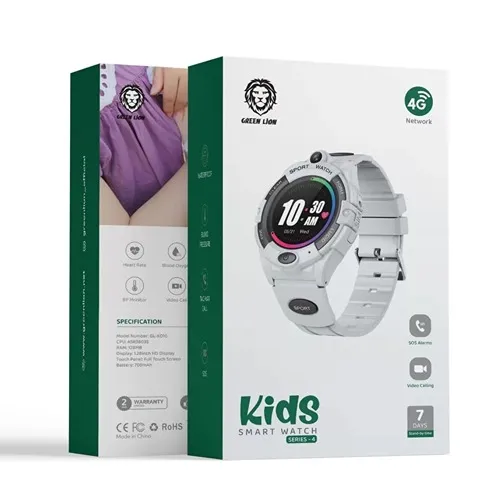 ساعت هوشمند بچه گانه 4G سری 4 گرین Green 4G Kids Smart Watch Series 4