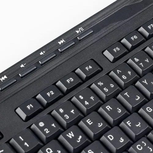 کیبورد سیمی هیسکا | Hiska Keyboard HX-KE200