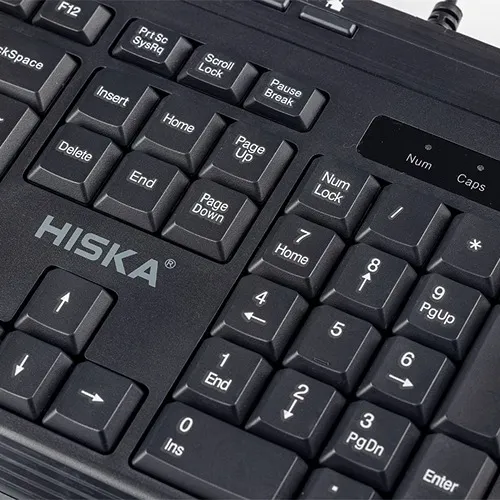 کیبورد سیمی هیسکا | Hiska Keyboard HX-KE200