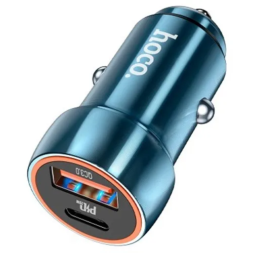 شارژر فندکی هوکو | توان خروجی 20 وات | Hoco Z46A Type-c Car Charger
