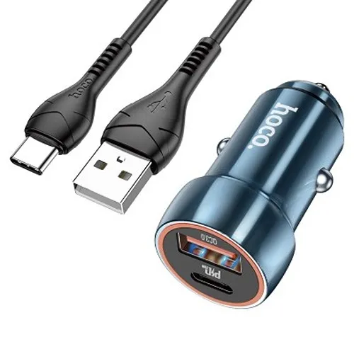 شارژر فندکی هوکو | توان خروجی 20 وات | Hoco Z46A Type-c Car Charger