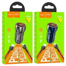 شارژر فندکی هوکو | توان خروجی 20 وات | Hoco Z46A Type-c Car Charger
