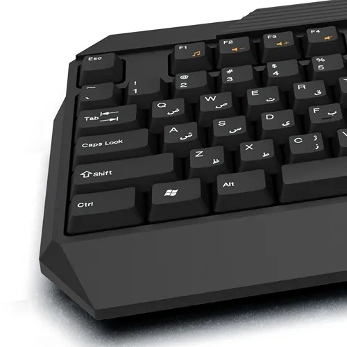 کیبورد سیمی کینگ استار | Keyboard KB72 | 104 key