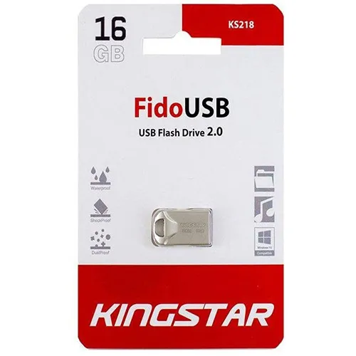 فلش مموری کینگ استار | KingStar Ks218 Fido USB 2.0 Flash Memory |16gb