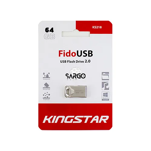 فلش مموری کینگ استار | KingStar Ks218 Fido USB 2.0 Flash Memory |64gb