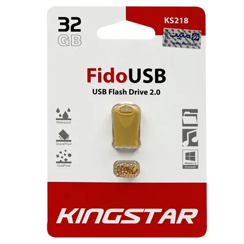 فلش مموری کینگ استار | KingStar Ks218 Fido USB 2.0 Flash Memory |32GB