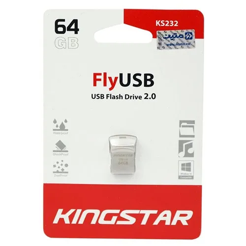 فلش مموری کینگ استار | KingStar Ks232 Fly USB 2.0 Flash Memory | 64gb