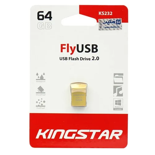 فلش مموری کینگ استار | KingStar Ks232 Fly USB 2.0 Flash Memory | 64gb