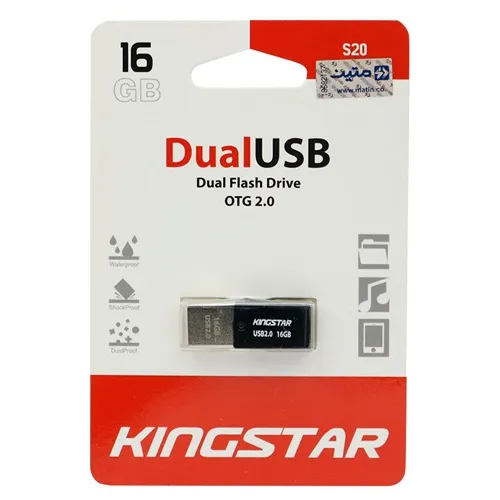 فلش مموری کینگ استار | KingStar S20 (OTG) USB 2.0 Flash Memory |16gb