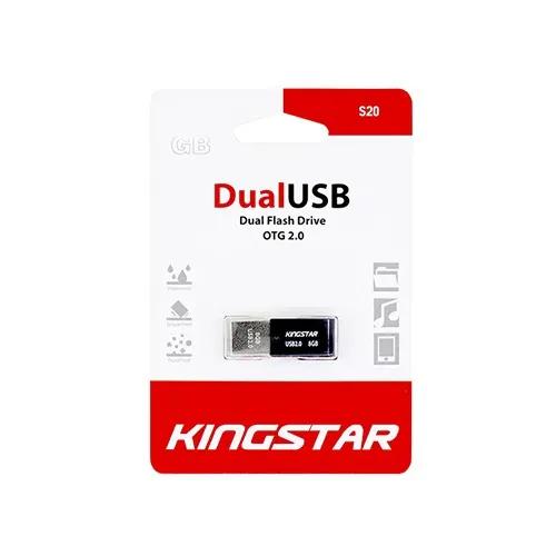 فلش مموری کینگ استار | KingStar S20 (OTG) USB 2.0 Flash Memory |32gb