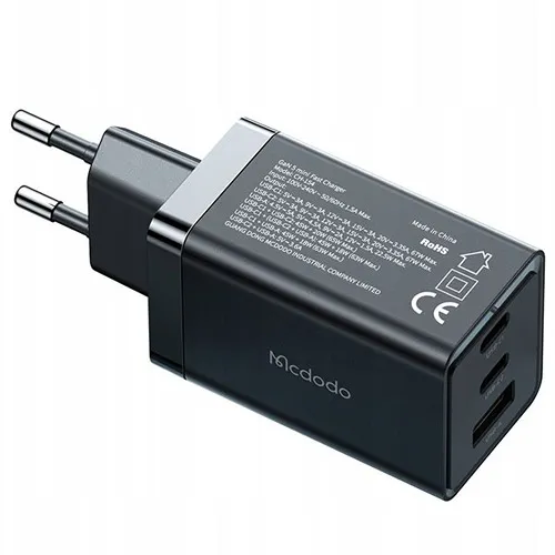 شارژر دیواری مک دودو مدل Gan 5 PRO CH-1542 به همراه کابل تبدیل USB-C