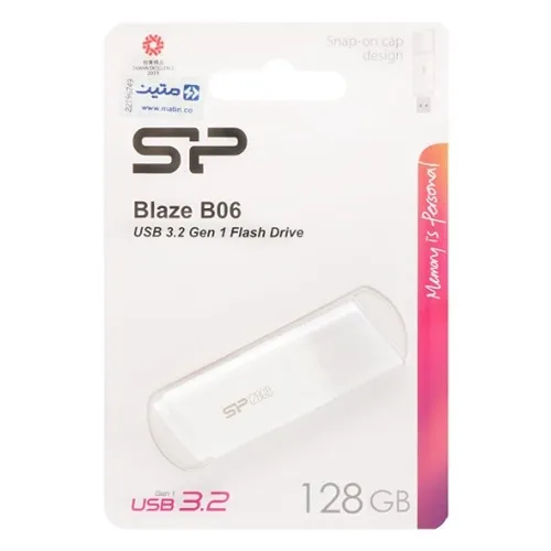 فلش مموری سیلیکون پاور | Silicon power B06 USB 3.2 Flash Memory |128GB
