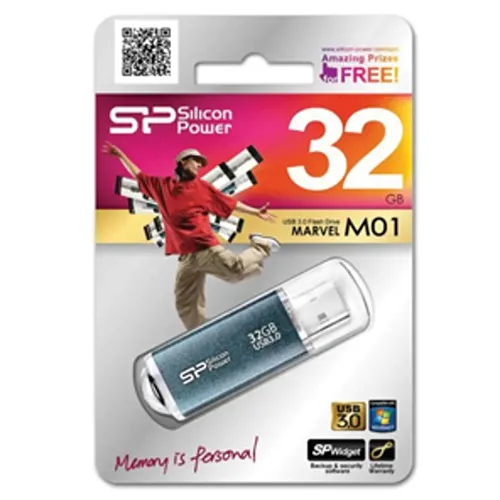 فلش مموری سیلیکون پاور | Silicon power M01 USB 3.2 Flash Memory | 32GB